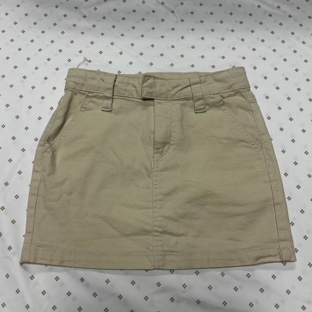 Art Class Cream Skirt